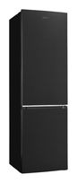 Exquisit 182 l / 71 l Kühl-Gefrierkombi freistehend NoFrost 141 kWh Jahr  KGC265-70-NF-040C (Schwarz) f&uuml;r 518,00 Euro