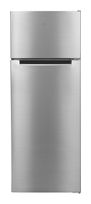 Exquisit 165 l / 41 l Kühl-Gefrierkombi freistehend 176,3 kWh Jahr  KGC270-45-040E (Edelstahl) f&uuml;r 318,00 Euro