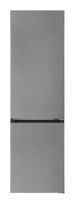 Exquisit 264 l / 113 l Kühl-Gefrierkombi freistehend NoFrost 107 kWh Jahr  KGC380-115-NF-040A (Edelstahl) f&uuml;r 838,00 Euro