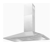 Exquisit Abluft/Umluft Dunstabzugshaube/Esse Wand 90 cm (Edelstahl) KH90-8 f&uuml;r 152,96 Euro