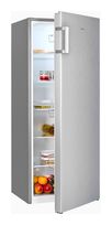 Exquisit 242 l Kühlschrank freistehend EEK: E 104 kWh Jahr  KS320-V-H-010E (Edelstahl) f&uuml;r 479,00 Euro