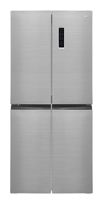 Exquisit Side-by-Side Kühl-/ Gefrierkombination 237 l / 135 l 210 kWh NoFrost 1800 mm x 790 mm  MD365-125-040D (Schwarz, Edelstahl) f&uuml;r 641,00 Euro