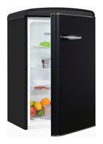 Exquisit 122 l Tischkühlschrank EEK: C 57 kWh Jahr  RKS120-V-H-160C (Schwarz) f&uuml;r 419,00 Euro