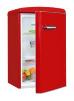 Exquisit 122 l Tischkühlschrank EEK: E 89 kWh Jahr  RKS120-V-H-160E (Rot) f&uuml;r 328,00 Euro