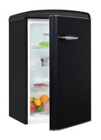 Exquisit 122 l Tischkühlschrank EEK: E 89 kWh Jahr  RKS120-V-H-160E (Schwarz) f&uuml;r 331,00 Euro