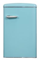 Exquisit 122 l Tischkühlschrank EEK: F 112 kWh Jahr  RKS120-V-H-160F (Türkis) f&uuml;r 310,00 Euro