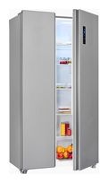 Exquisit Side-by-Side Kühl-/ Gefrierkombination 291 l / 148 l 287 kWh NoFrost 1770 mm x 910 mm  SBS46-040E (Edelstahl) f&uuml;r 618,00 Euro