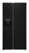 Exquisit Side-by-Side Kühl-/ Gefrierkombination 344 l / 169 l 306 kWh NoFrost 1775 mm x 910 mm  SBS520-CF-040E (Schwarz) f&uuml;r 1.199,00 Euro