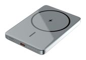 Felixx 5000 mAh Powerbank USB Typ-C Kabelloses Laden  Ultraflach Magnet Slim (Grau) f&uuml;r 28,46 Euro
