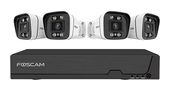 Foscam IP66 Innen & Außen LAN FNA108E-B4-2T 4er Set 4K 8MP PoE f&uuml;r 499,00 Euro