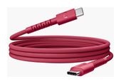 Fresh 'n Rebel Stecker Rundkabel USB C auf USB C bis 100 W 2 m  2CCC201BR (Rot) f&uuml;r 17,46 Euro