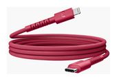 Fresh 'n Rebel Stecker Rundkabel Lightning auf USB C 2 m  FlexWave (Rot) f&uuml;r 34,46 Euro
