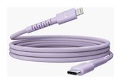 Fresh 'n Rebel Stecker Rundkabel Lightning auf USB C bis 30 W 2 m  FlexWave (Violett) f&uuml;r 34,96 Euro