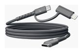 Fresh 'n Rebel Stecker Lightning auf USB C 2 m  FlexWave (Schwarz) f&uuml;r 39,96 Euro