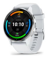Garmin Digital 45 mm Smartwatch Rund  Venu 3 (Silber, Weiß) f&uuml;r 387,00 Euro