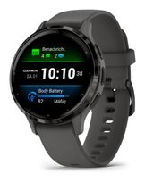Garmin Digital 41 mm Smartwatch Rund  Venu 3S (Grau) f&uuml;r 371,00 Euro