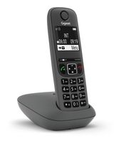 Gigaset Analoges/DECT-Telefon  AE690 (Anthrazit) f&uuml;r 53,96 Euro