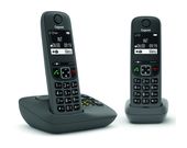 Gigaset Analoges/DECT-Telefon  AE690A Duo (Anthrazit) f&uuml;r 60,96 Euro