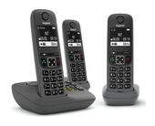 Gigaset Analoges/DECT-Telefon  AE690A Trio (Anthrazit) f&uuml;r 77,96 Euro