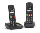 Gigaset Analoges/DECT-Telefon  E290A Duo (Schwarz) f&uuml;r 74,46 Euro