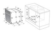 Gorenje Einbauherd (ohne Kochfeld) BC6737E02X f&uuml;r 398,00 Euro