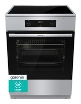 Gorenje Freistehender Herd Elektro groß AquaClean mit Induktions Kochfeld GEIT6C60XPG f&uuml;r 632,00 Euro