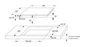 Gorenje 59 cm Induktions Kochfeld/Herdplatte 4 Zone(n) GI6401BSCE autarkes f&uuml;r 272,96 Euro