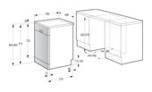 Gorenje 45 cm Geschirrspüler freistehend Leise 10 Maßgedecke aquaStop Funktion Auto Open GS541C10X f&uuml;r 495,00 Euro