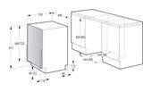 Gorenje 45 cm Geschirrspüler vollintegriert (ohne Front) Leise 11 Maßgedecke aquaStop Funktion Restwärme GV561D10 f&uuml;r 406,00 Euro