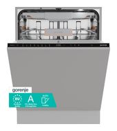 Gorenje 60 cm Geschirrspüler vollintegriert (ohne Front) Sehr leise 16 Maßgedecke aquaStop Funktion Auto Open GV663A67 f&uuml;r 599,00 Euro