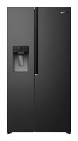 Gorenje Side-by-Side Kühl-/ Gefrierkombination 347 l / 181 l 312 kWh NoFrost 1786 mm x 911 mm  NRS917E61BX (Schwarz) f&uuml;r 870,00 Euro