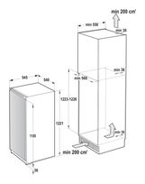 Gorenje 197 l Einbaukühlschrank EEK: E 100 kWh Jahr RI512E41 Schlepptür f&uuml;r 446,00 Euro