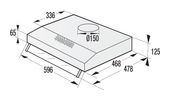 Gorenje Abluft/Umluft Dunstabzugshaube/Esse Unterbau 60 cm (Edelstahl) WHU629AX/M f&uuml;r 205,00 Euro