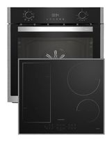 Grundig Herdset groß AutoClean mit 60 cm Induktions Kochfeld GESM19320BMPF f&uuml;r 1.039,00 Euro