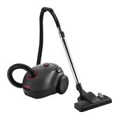 Grundig Bodenstaubsauger mit Staubbeutel 800 W HEPA  VCC3850A (Schwarz, Rot) f&uuml;r 61,46 Euro