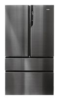 Haier Side-by-Side Kühl-/ Gefrierkombination 484 l / 266 l 386 kWh NoFrost 1900 mm x 1005 mm  HB26FSNAAA (Schwarz) f&uuml;r 2.690,00 Euro