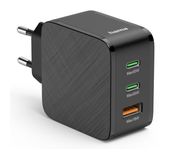 Hama 00201965 Schnellladegerät max. 65W 2xUSB-C 1xUSB-A f&uuml;r 18,46 Euro