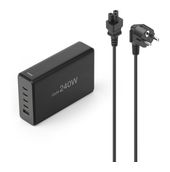 Hama 00201977 Schnellladegerät, 4xUSB-C, 1xUSB-A, PD, max. 240 W f&uuml;r 114,96 Euro