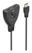Hama 00205323 4K HDMI™-Umschalter 2x1, 2x HDMI™-Buchse - 1x HDMI™-Stecker f&uuml;r 14,99 Euro