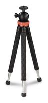 Hama 3 Bein(e) Stativ Smartphone-/Action-Kamera  004620 Traveller Pro (Schwarz, Rot) f&uuml;r 44,46 Euro