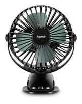 Hama Ventilator Tisch neigbar  012373 USB (Schwarz, Mintfarbe) f&uuml;r 17,49 Euro