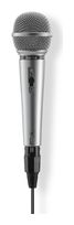 Hama kabelgebunden Karaoke-Mikrofon 3,5 mm (1/8")  046004 Jam Star (Silber) f&uuml;r 19,96 Euro