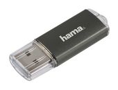 Hama USB Typ-A Stick 16 GB  090983 Laeta (Grau) f&uuml;r 8,99 Euro