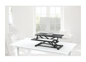 Hama bis 15 kg  095825 Schreibtischaufsatz höhenverstellbar (Schwarz) f&uuml;r 219,96 Euro