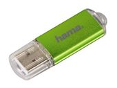 Hama USB Typ-A Stick 64 GB  104300 Laeta (Grün, Transparent) f&uuml;r 14,46 Euro