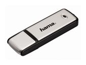 Hama USB Typ-A Stick 32 GB  104308 Fancy (Schwarz, Silber) f&uuml;r 12,99 Euro