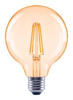 Hama LED Lampe Globe E27 EEK: F 680 lm Ultra-Warmweiß(2400K) entspricht 52 W 112820 f&uuml;r 8,59 Euro