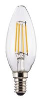 Hama LED Lampe Kerze E14 EEK: E 470 lm Warmweiß (2700K) entspricht 40 W 112823 f&uuml;r 4,89 Euro