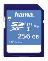 Hama SDXC Speicherkarte 256 GB Klasse 10 123997 f&uuml;r 75,46 Euro