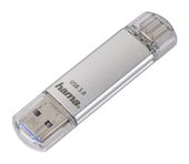 Hama USB Type-A / USB Type-C Stick 16 GB  124161 C-Laeta (Silber) f&uuml;r 13,96 Euro